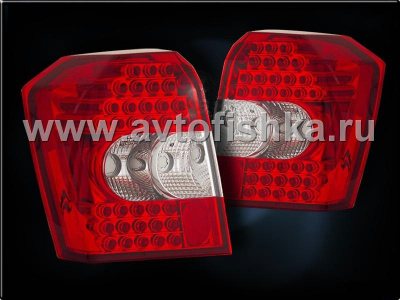 Dodge Caliber (06-) фонари задние светодиодные красные, комплект 2 шт.