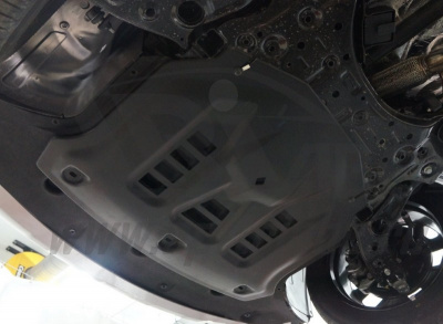 Kia Sorento (15–) Защита картера двигателя и кпп, композит 8 мм